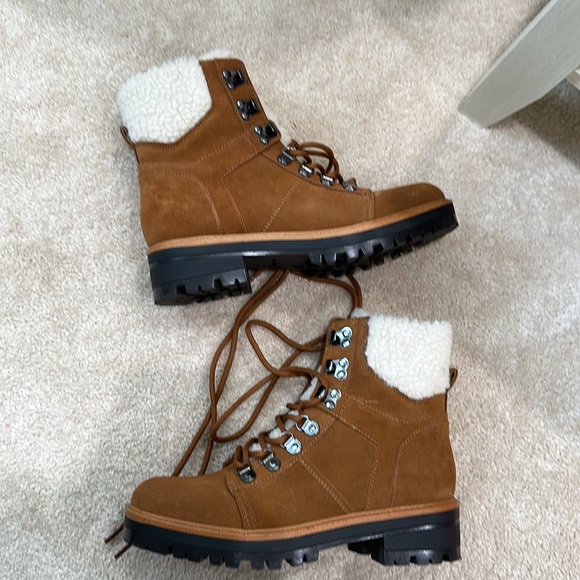 Marc Fischer Isalia boot size 7.5 in brown/black - Picture 4 of 7